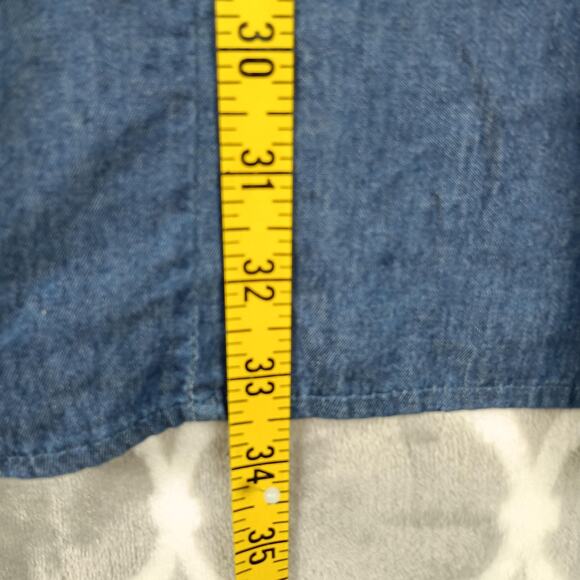 Disney Beauty and the Beast Dress Girls Size Large Blue Lace Trim Belle Tween - Picture 6 of 8